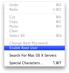 dir util edit Enable Root
