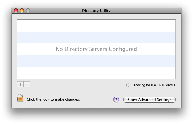 directory utility